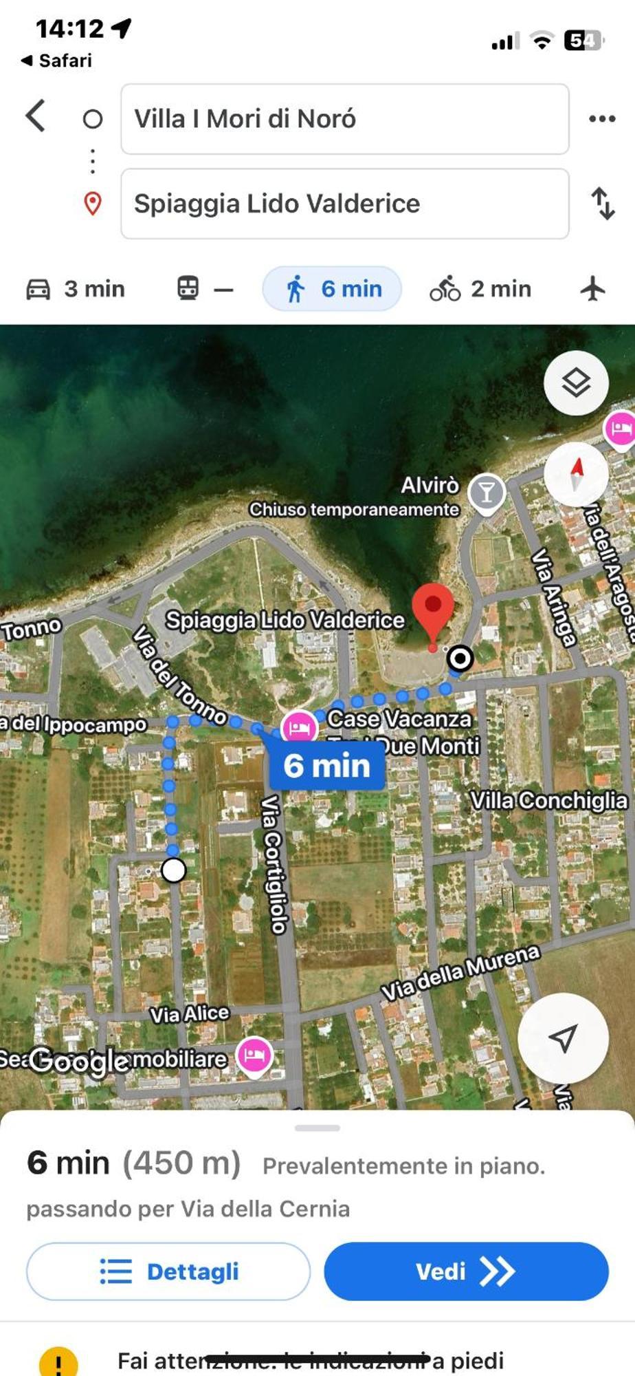 Villa I Mori Di Noro Валдериче Екстериор снимка